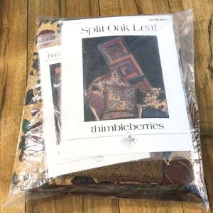Vintage 2000 Thimbleberries quilt club harvest throw quilt kit New sealed